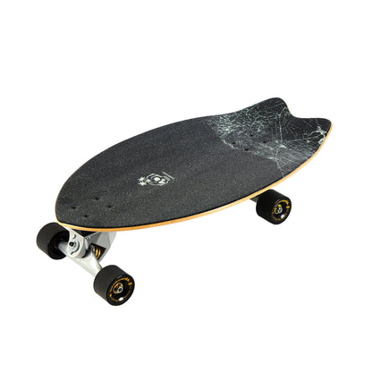 Hamboards - 26" The OC Twisted Fin - Hula Blue Skateboards Hamboards