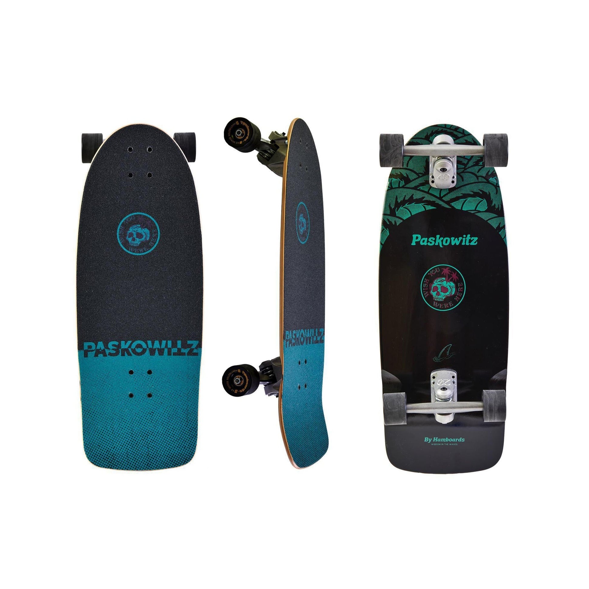 Hamboards - 30" The Paskowitz - Native Skateboards Hamboards