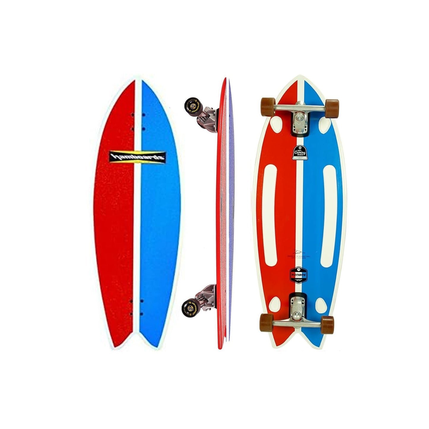 Hamboards - 43" The Pescadito - Dart Skateboards Hamboards