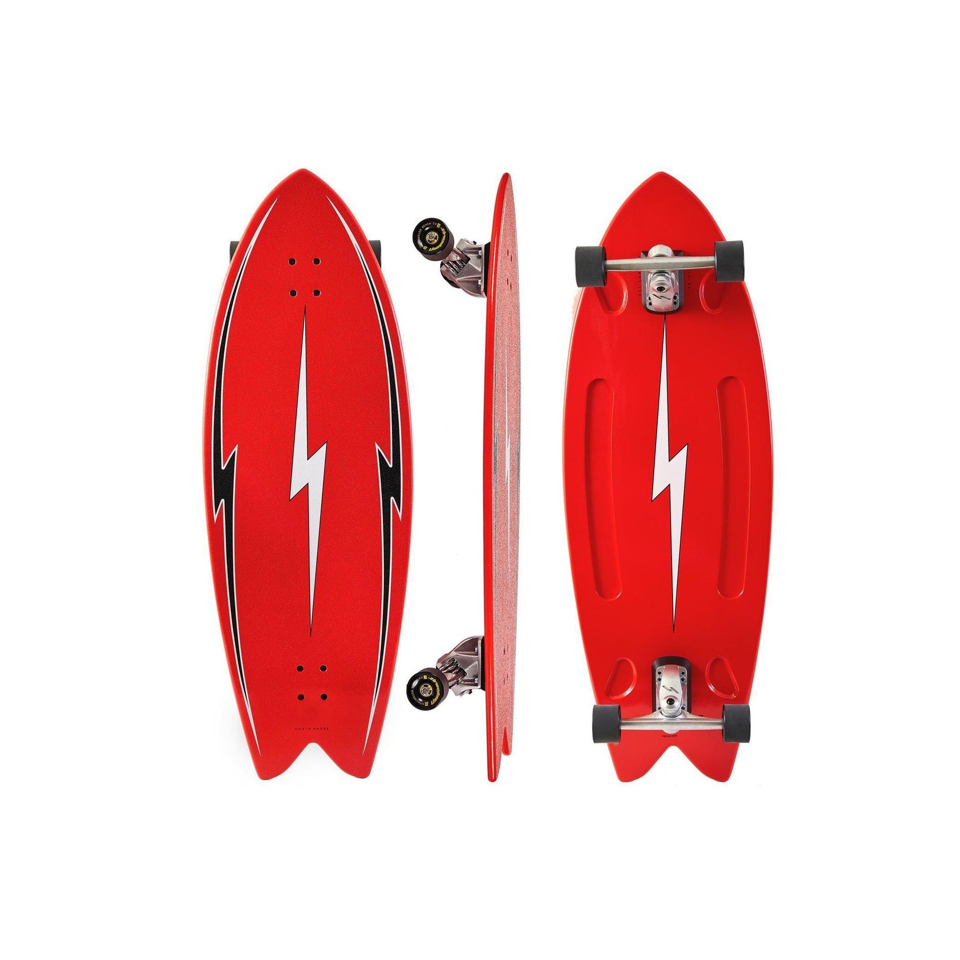 Hamboards - 43" The Pescadito - North Shore Red Skateboards Hamboards