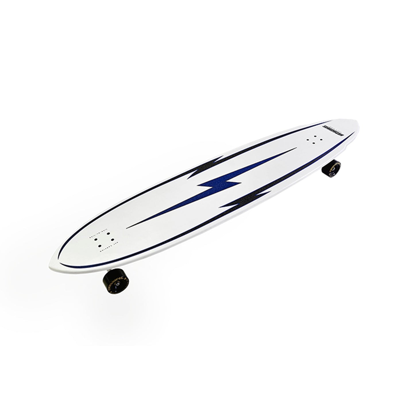 Hamboards - 5'7'' The Pinger - North Shore White Skateboards Hamboards
