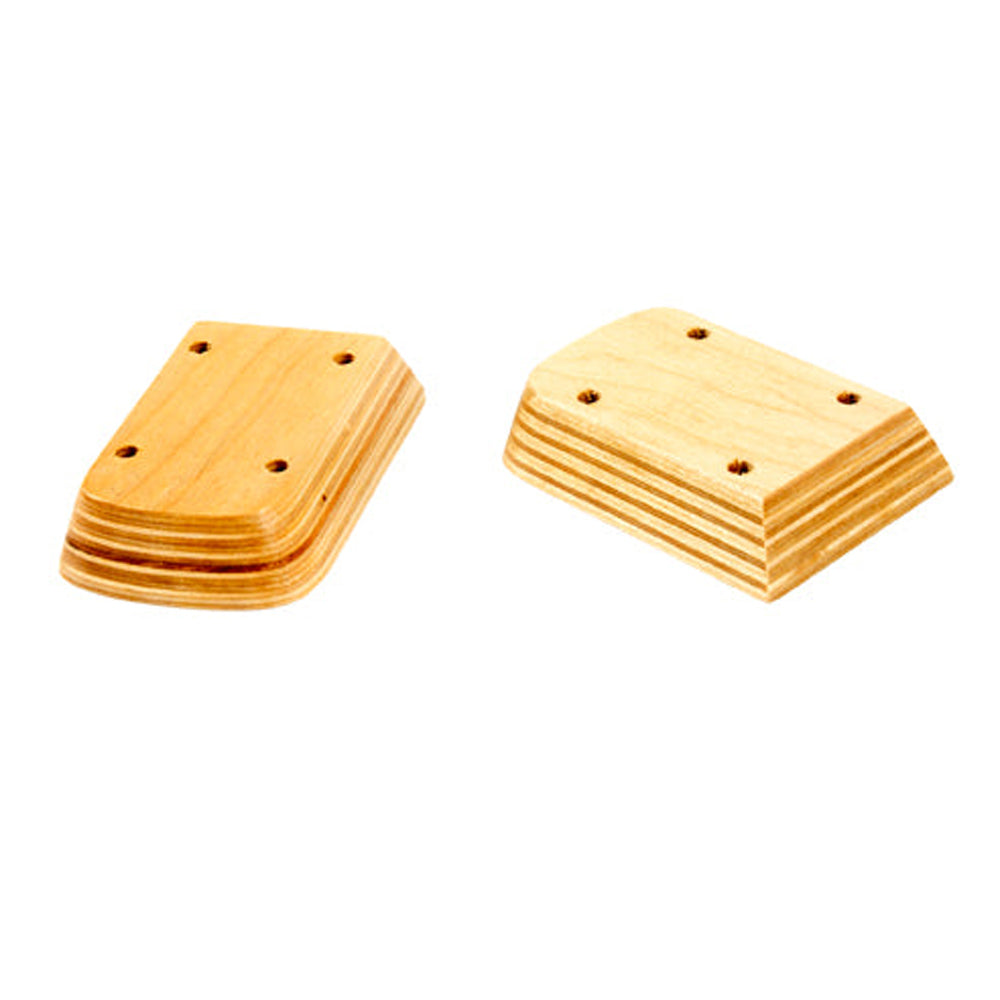 Hamboards - HST Truck Block Riser Set - Birch Skateboard Parts Hamboards