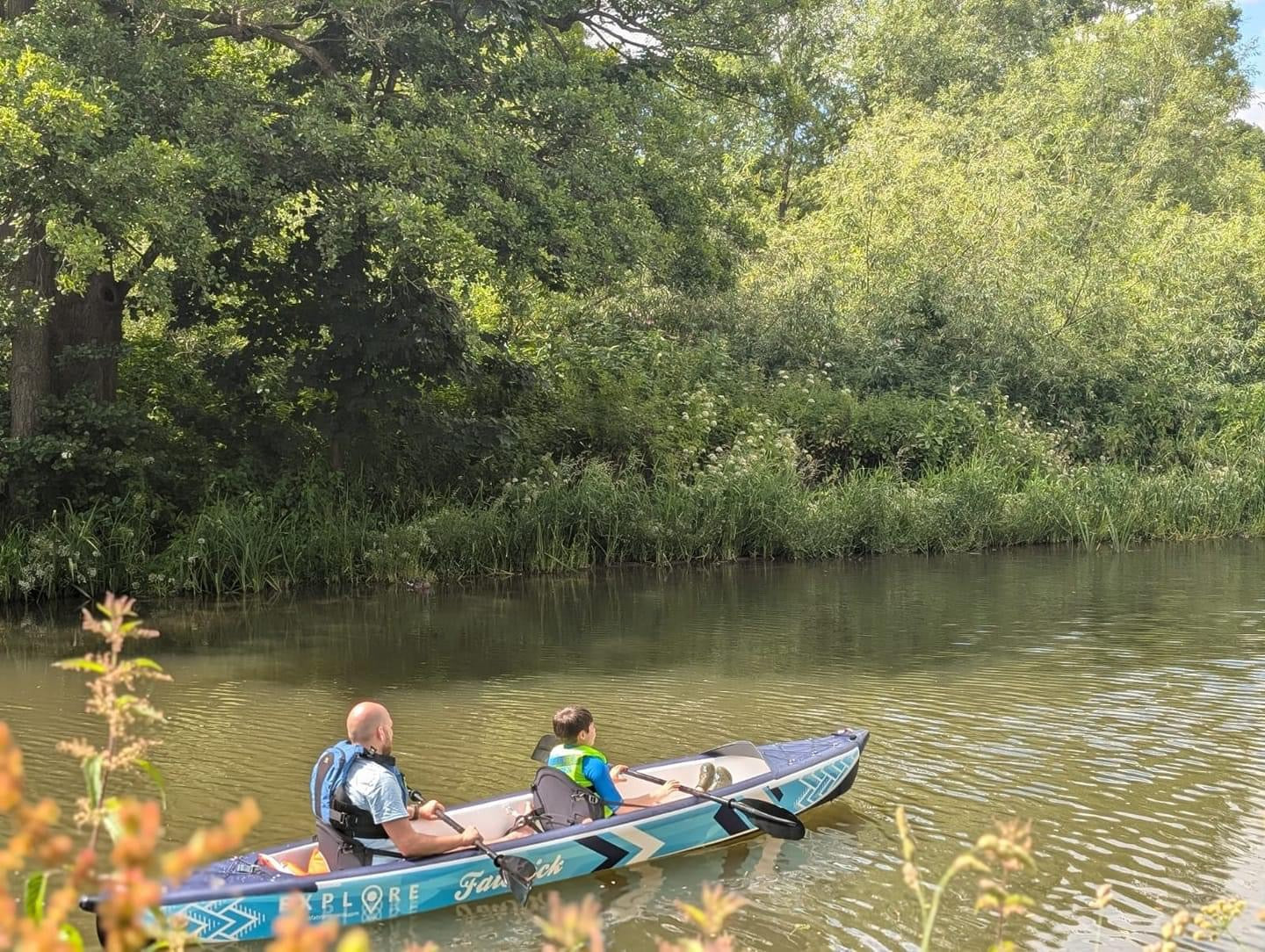 Inflatable 1 & 2 Person Drop Stitch Kayak Package | Canoe | iKayak Sale items FatStick Boards