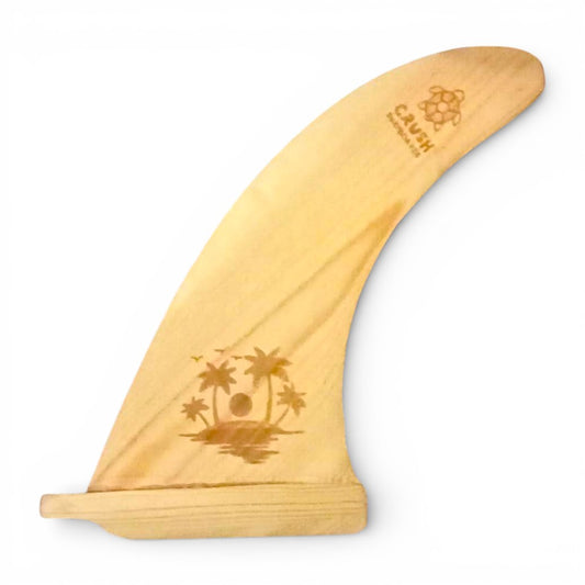 Crush Surfboards Wooden Surfboard Single Fin