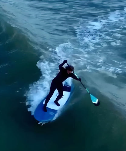 FREE BAG | 3 Piece Full Carbon Paddle Board Paddle - Blue/Pink/Black FatStick Boards