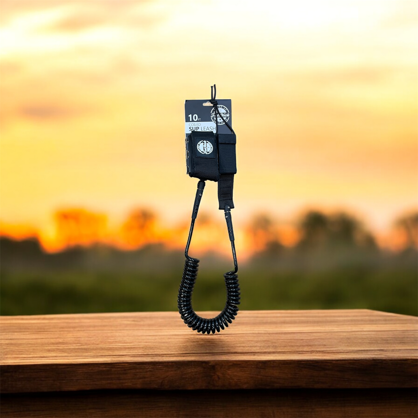 Coiled SUP Paddle Board Ankle Leash 10ft Sale items FatStick Boards