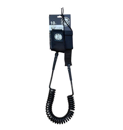 Coiled SUP Paddle Board Ankle Leash 10ft Sale items FatStick Boards