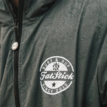 FREE BEANIE | Recycled Fleece Changing Robe “FatWrap” | Waterproof |Beach | Swimming | Surfing | Coat Accessories/Bags FatStick Boards