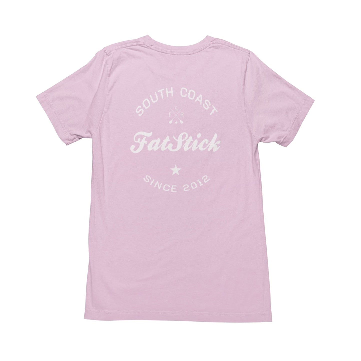 FatStick “South Coast” Lifestyle T-Shirt Accessories/Bags FatStick Boards S Heather Pink