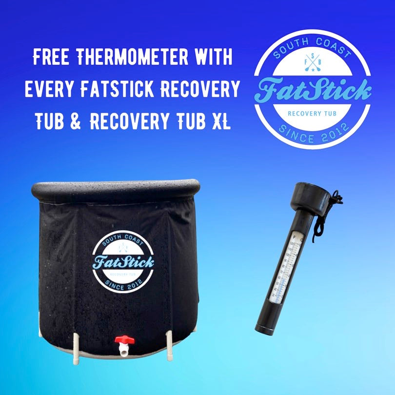 FatStick Recovery Ice Bath | Cold Water Therapy & Recovery Plunge Tub | Round/Oval Accessories/Bags FatStick Boards
