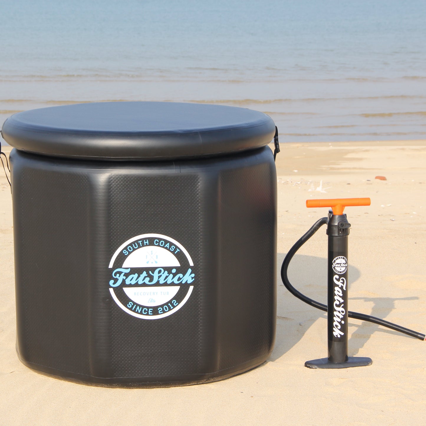 Pro Cold Water Therapy Plunge Tub | Ice Bath | Drop Stitch | XL FatStick Boards