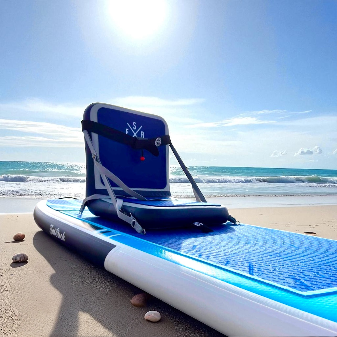 Adaptive Inflatable Paddle Board SUP Kayak Seat | Beach |Multi-Use Camping Chair FatStick Boards