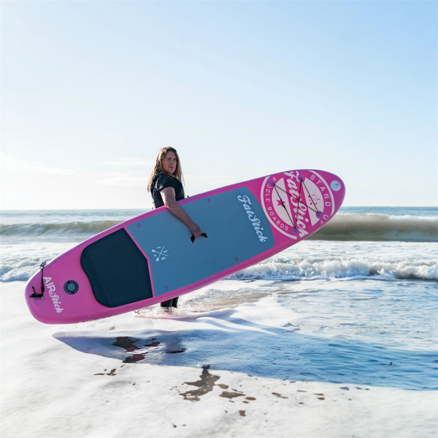 NEW 2026 AirStick 10'6 Inflatable Stand Up Paddle Board | SUP Package SUPs FatStick Boards