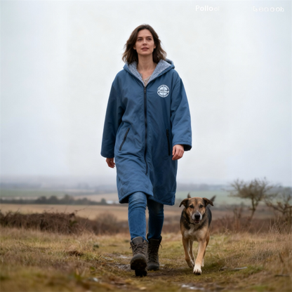 FREE BEANIE | Recycled Fleece Changing Robe “FatWrap” | Waterproof |Beach | Swimming | Surfing | Coat Accessories/Bags FatStick Boards