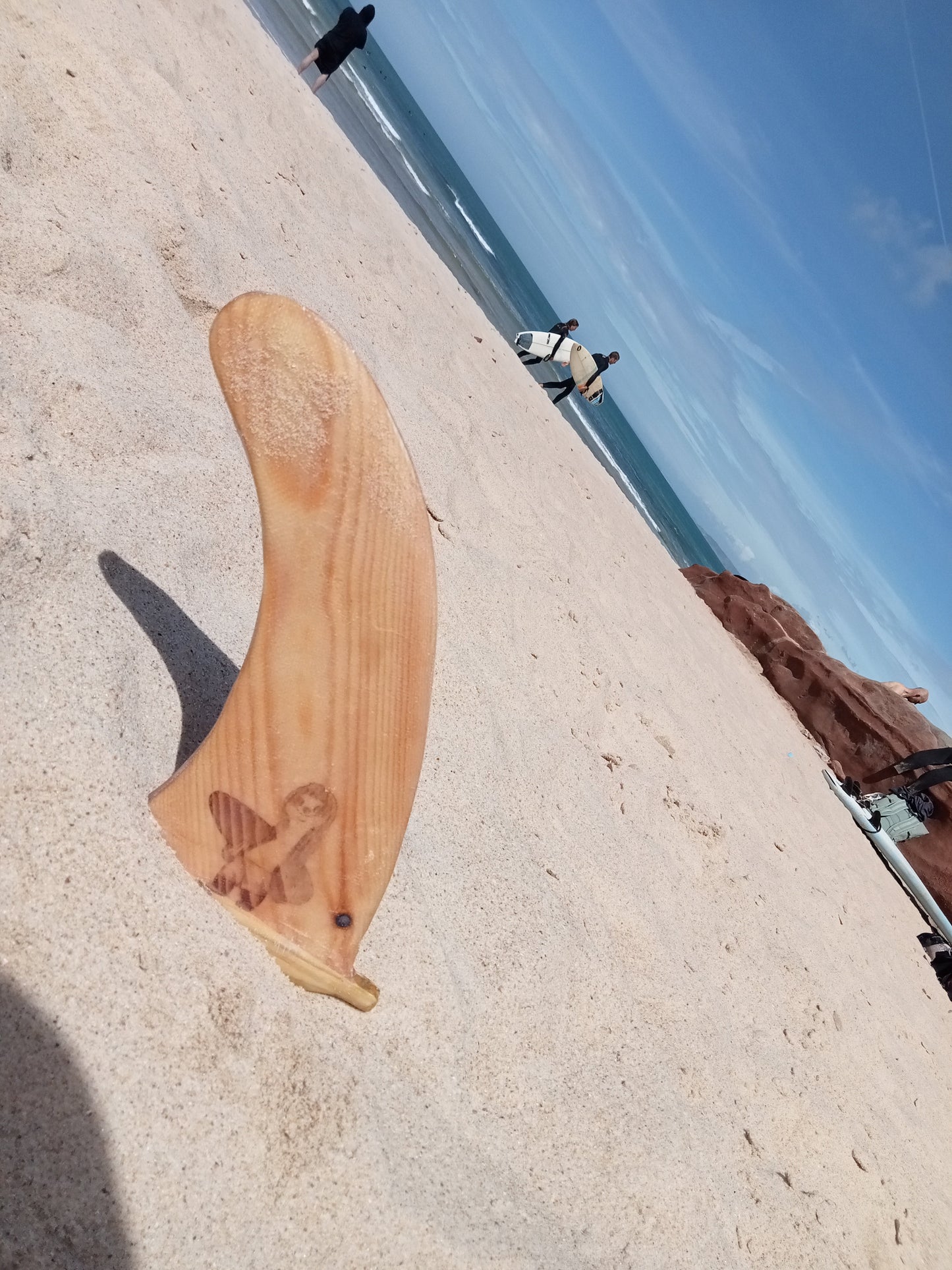 Crush Surfboards Wooden Surfboard Single Fin