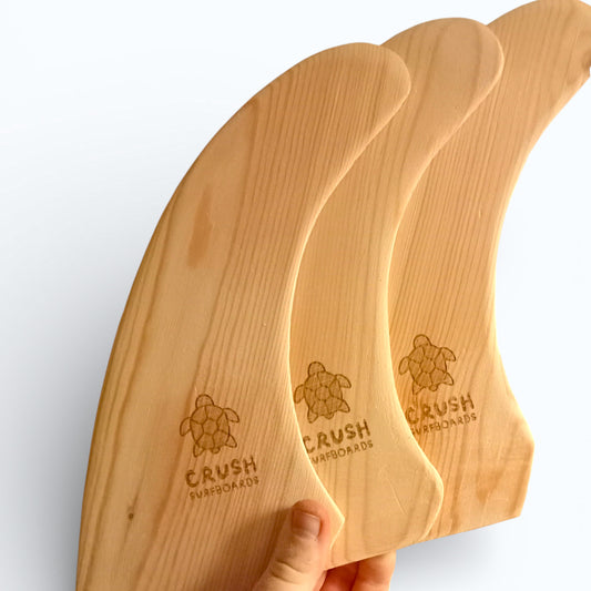 Crush Surfboards Wooden Surfboard Single Fin Accessories Crush Surfboards Custom Design