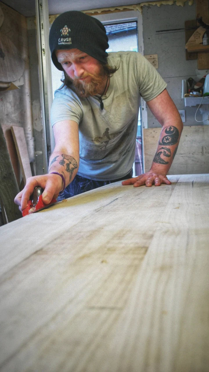 Crush Surfboards Log Flume | 9ft 4 | Longboard | Paulownia