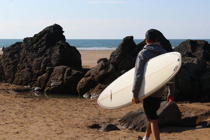 8ft Southern Swells Round Tail Clear Epoxy Finish (FINS Included)