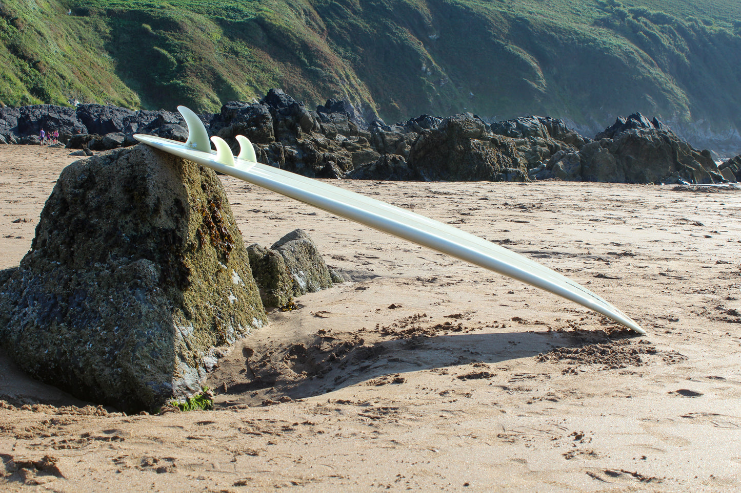 8ft Southern Swells Round Tail Clear Epoxy Finish (FINS Included)