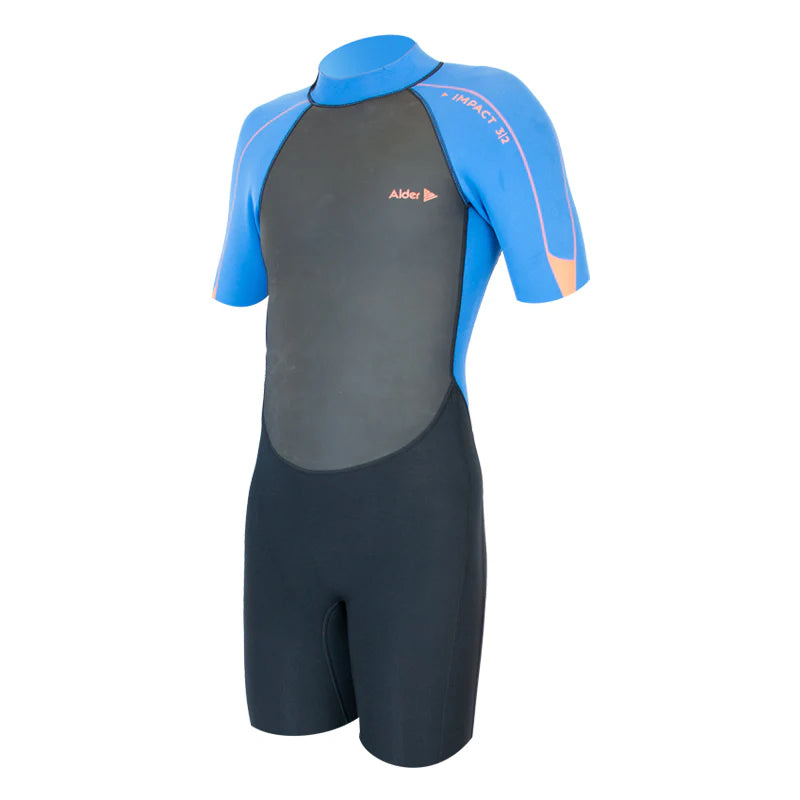 Alder Impact Junior 3/2 Shorty Kids Wetsuit Wetsuit Alder Pacific Age 6