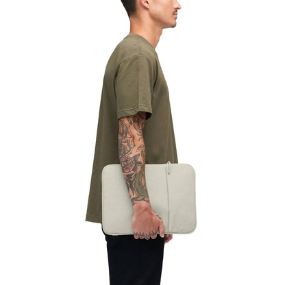 INCASE Crosstown Sleeve with Woolenex for 14-inch Laptop - Limestone bag INCASE