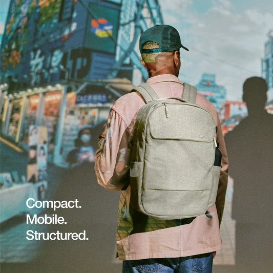 INCASE Crosstown Backpack with Woolnex 18L - Limestone bag INCASE