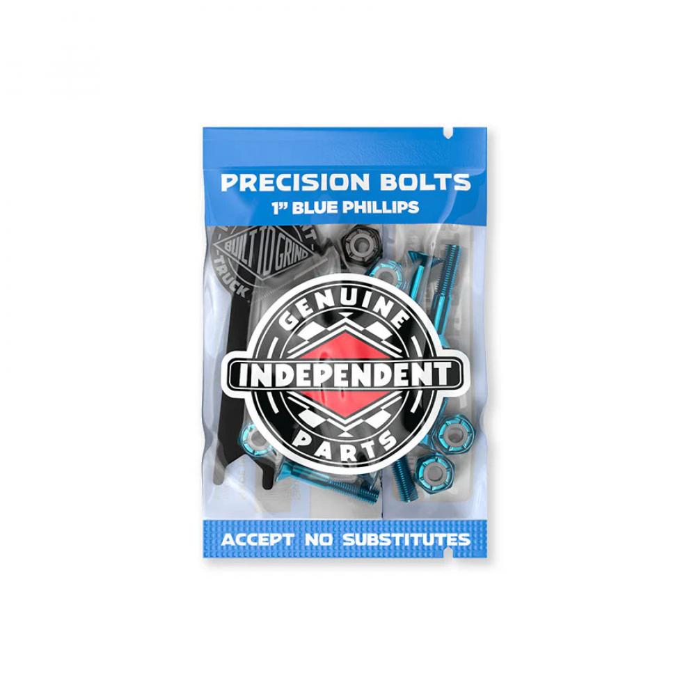 Indy Parts Precision Skateboard Phillips Bolts 1" Hardware Set with Tool Skateboard Small Parts indy