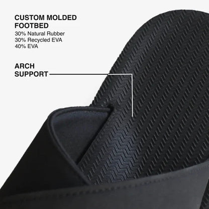 Indosole - Mens Sandals - ESSNTLS Cross - Black Sandals Indosole