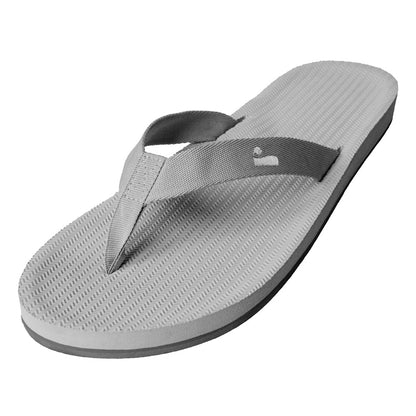 Indosole - Mens Flip Flops - Easy Living Lite - Granite Sandals Indosole UK 6/7 - EU 39/40