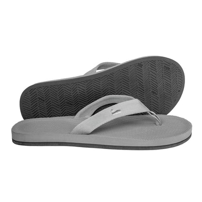 Indosole - Mens Flip Flops - Easy Living Lite - Granite Sandals Indosole