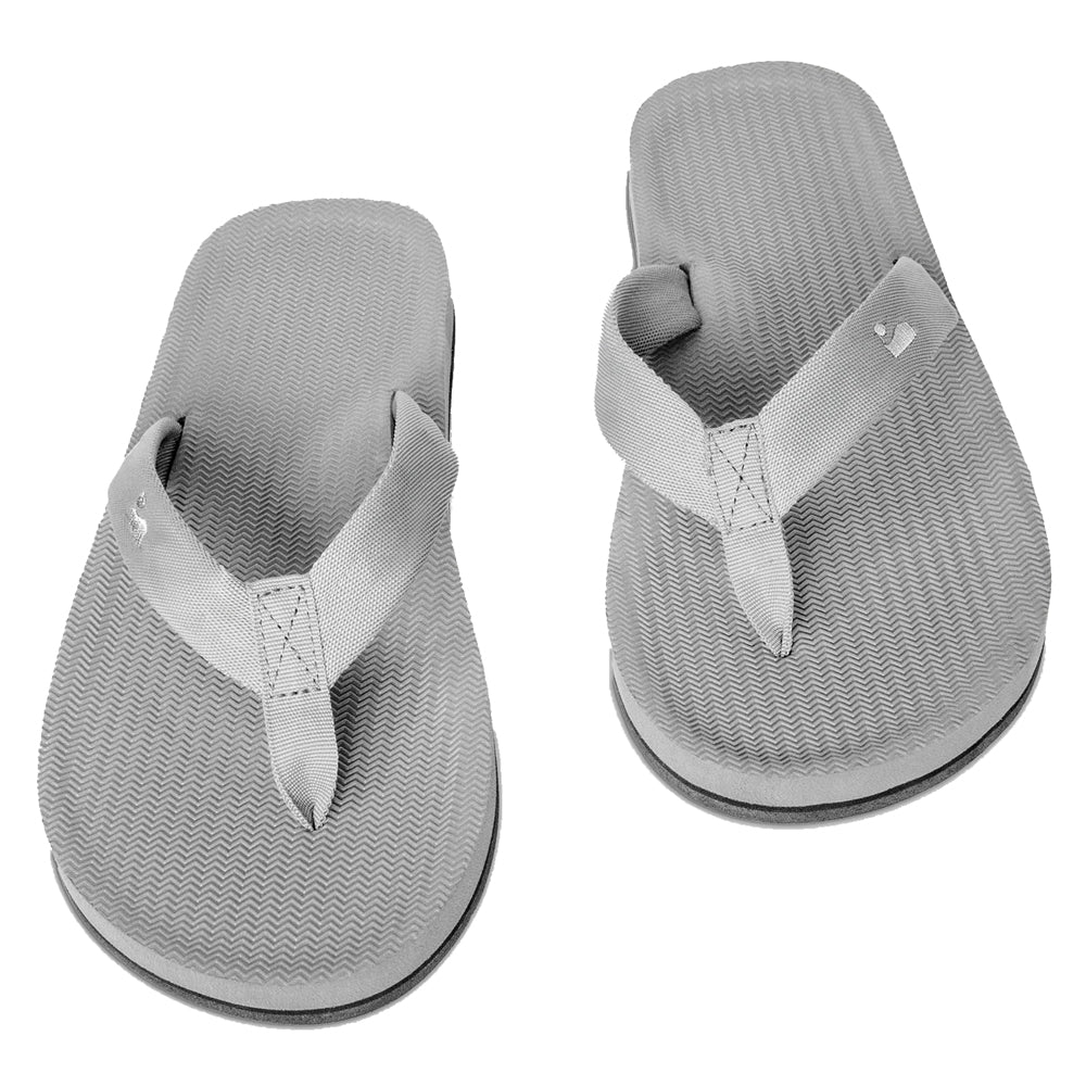 Indosole - Mens Flip Flops - Easy Living Lite - Granite Sandals Indosole