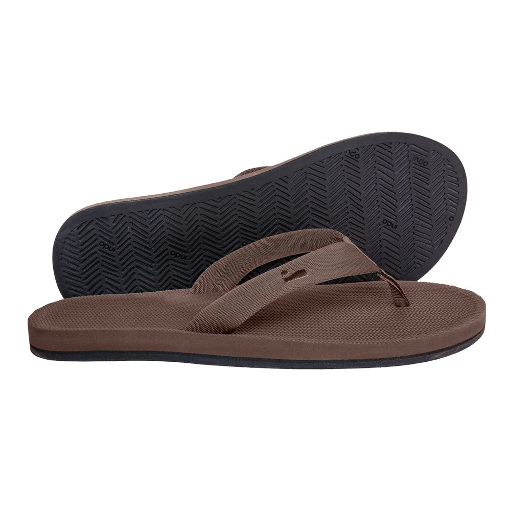 Indosole - Mens Flip Flops - Easy Living Lite - Soil Sandals Indosole