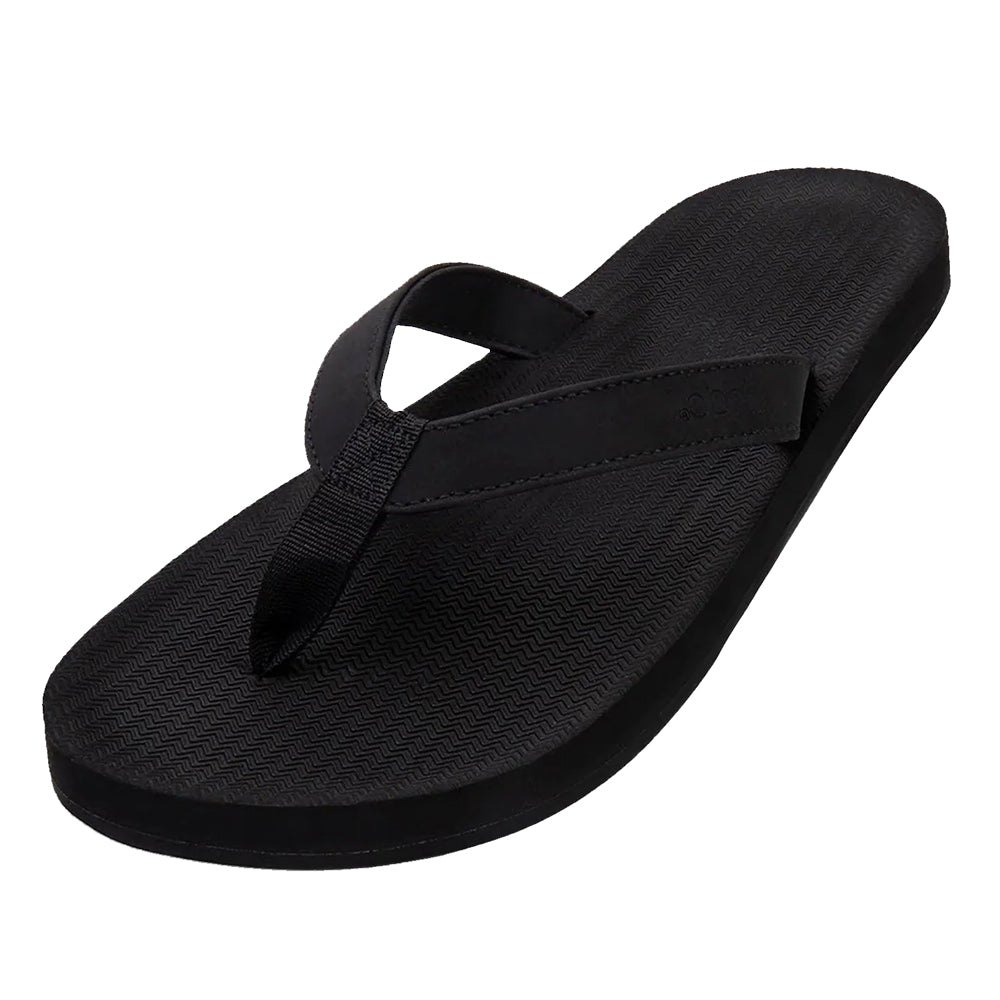 Indosole - Mens Flip Flops - ESSNTLS - Black Sandals Indosole UK 6/7 - EU 39/40