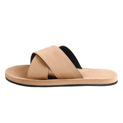 Indosole - Womens Sandals - ESSNTLS Cross - Soil Light Sandals Indosole
