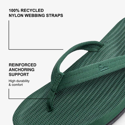 Indosole - Womens Flip Flops - Easy Living - Leaf Sandals Indosole