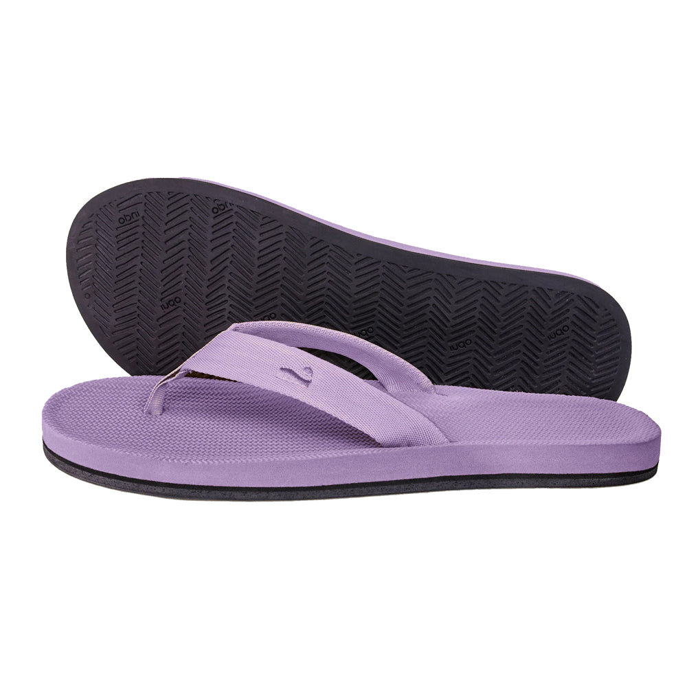 Indosole - Womens Flip Flops - Easy Living Lite - Purple Haze Sandals Indosole