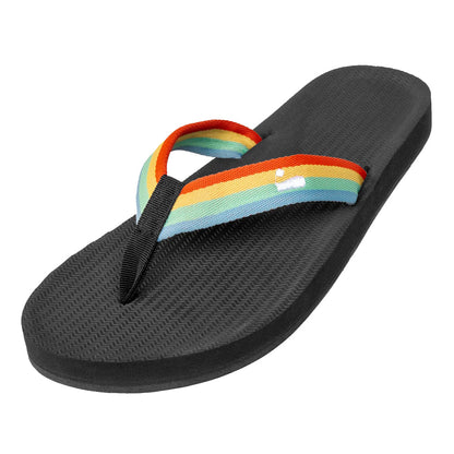 Indosole - Womens Flip Flops - Easy Living Lite - Rainbow Sandals Indosole UK 3/4 - EU 35/36