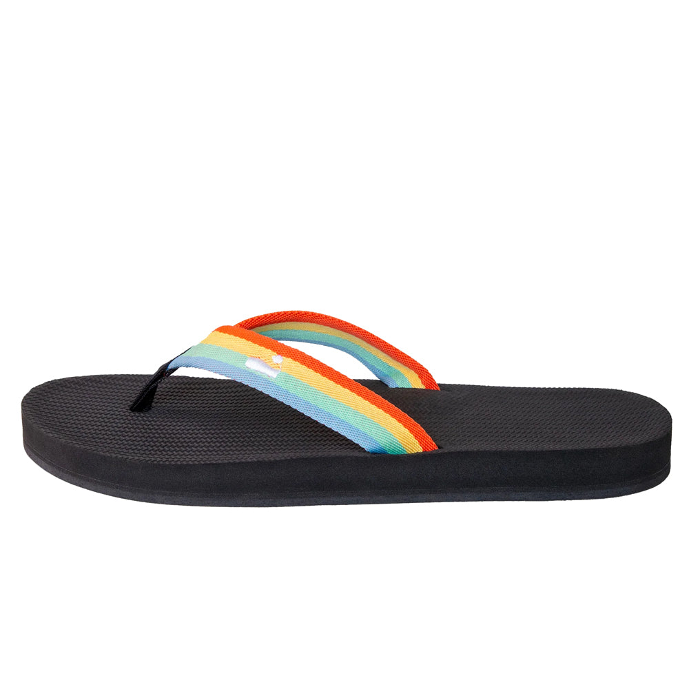 Indosole - Womens Flip Flops - Easy Living Lite - Rainbow Sandals Indosole