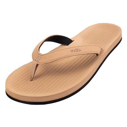 Indosole - Womens Flip Flops - ESSNTLS - Soil Light Sandals Indosole UK 3/4 - EU 35/36