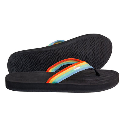 Indosole - Mens Flip Flops - Easy Living - Rainbow Sandals Indosole