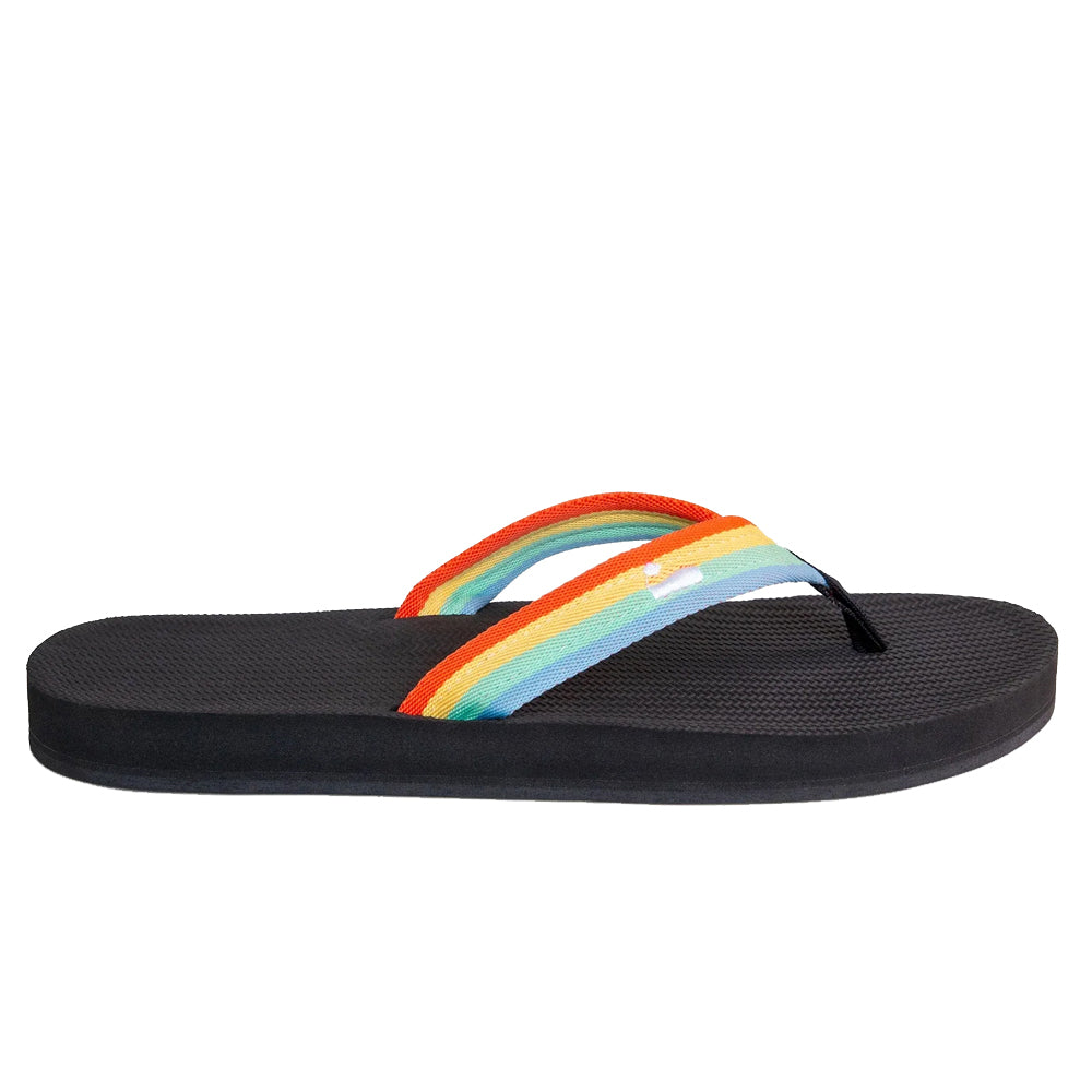 Indosole - Mens Flip Flops - Easy Living - Rainbow Sandals Indosole