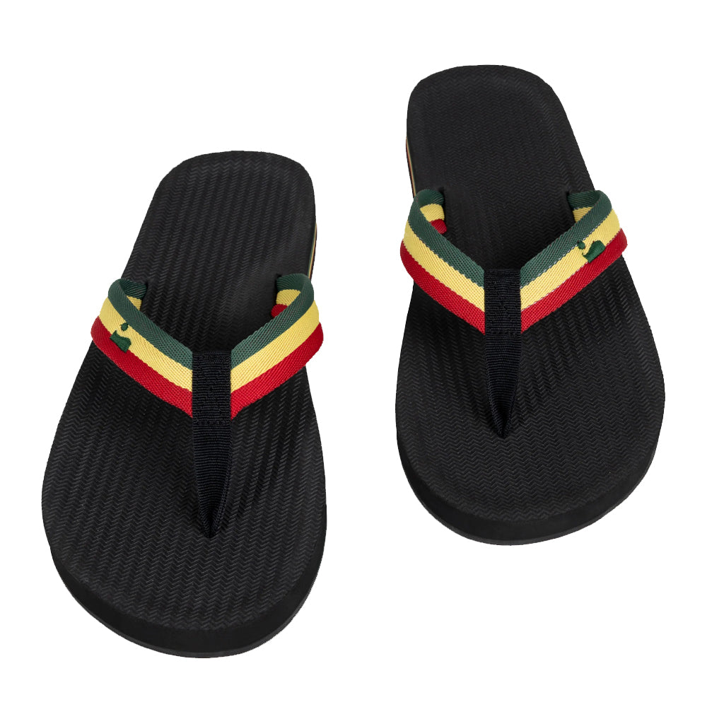 Indosole - Mens Flip Flops - Easy Living - Reggae Sandals Indosole