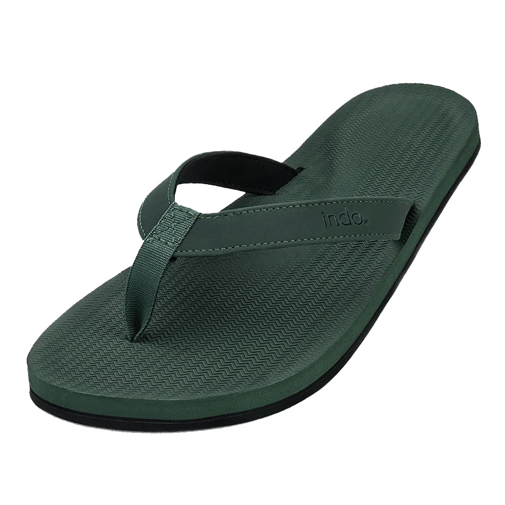 Indosole - Mens Flip Flops - ESSNTLS - Leaf Sandals Indosole UK 6/7 - EU 39/40