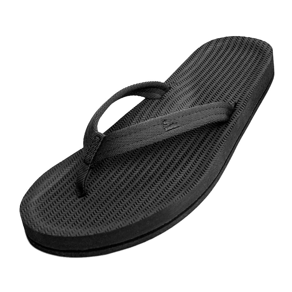 Indosole - Womens Flip Flops - Easy Living - Black Sandals Indosole UK 3/4 - EU 35/36