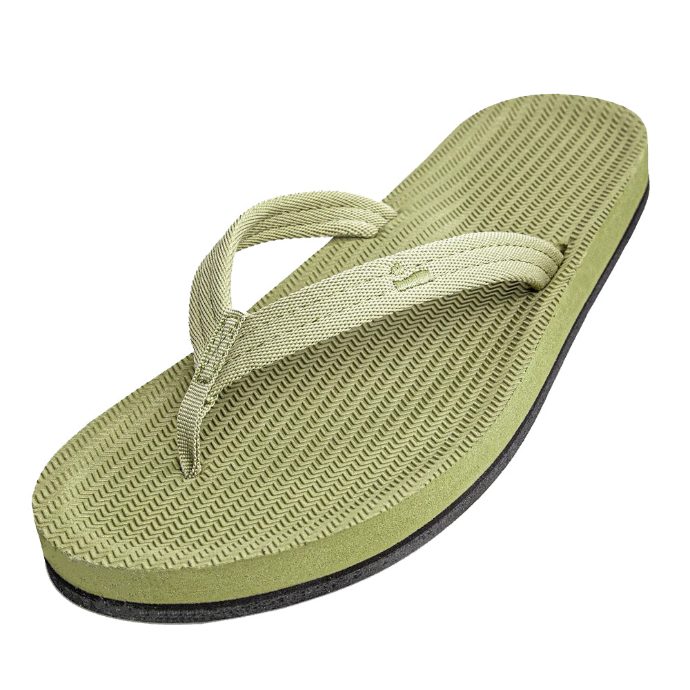 Indosole - Womens Flip Flops - Easy Living - Matcha Sandals Indosole UK 3/4 - EU 35/36