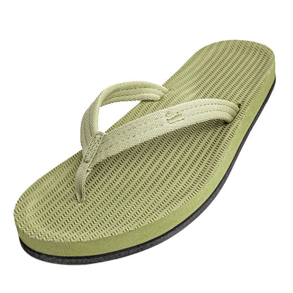 Indosole - Womens Flip Flops - Easy Living - Matcha Sandals Indosole UK 3/4 - EU 35/36