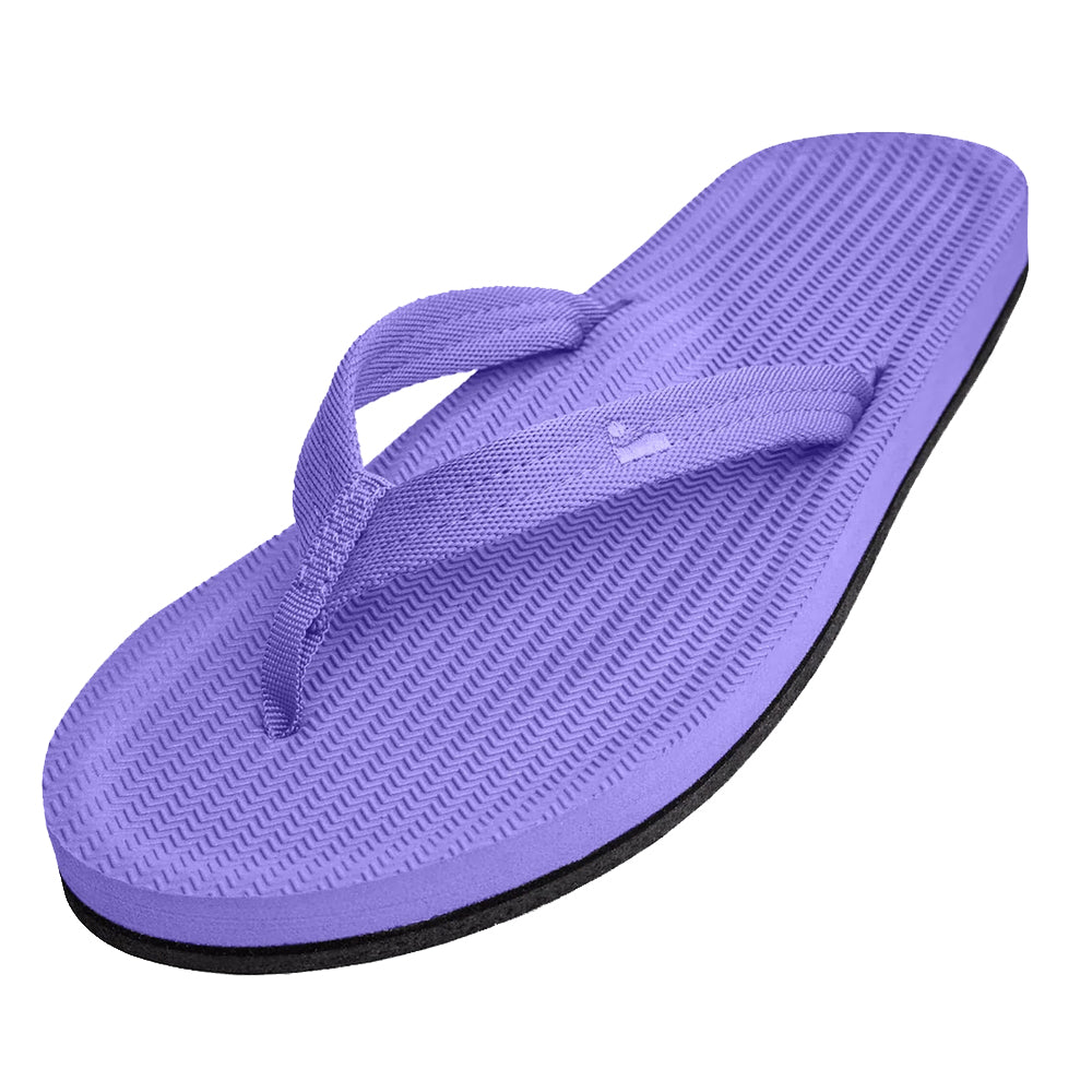 Indosole - Womens Flip Flops - Easy Living - Purple Haze Sandals Indosole UK 3/4 - EU 35/36