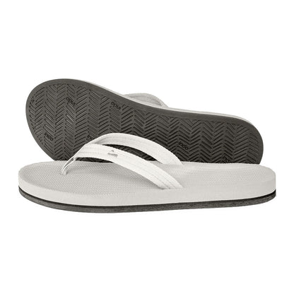 Indosole - Womens Flip Flops - Easy Living - Sea Salt Sandals Indosole