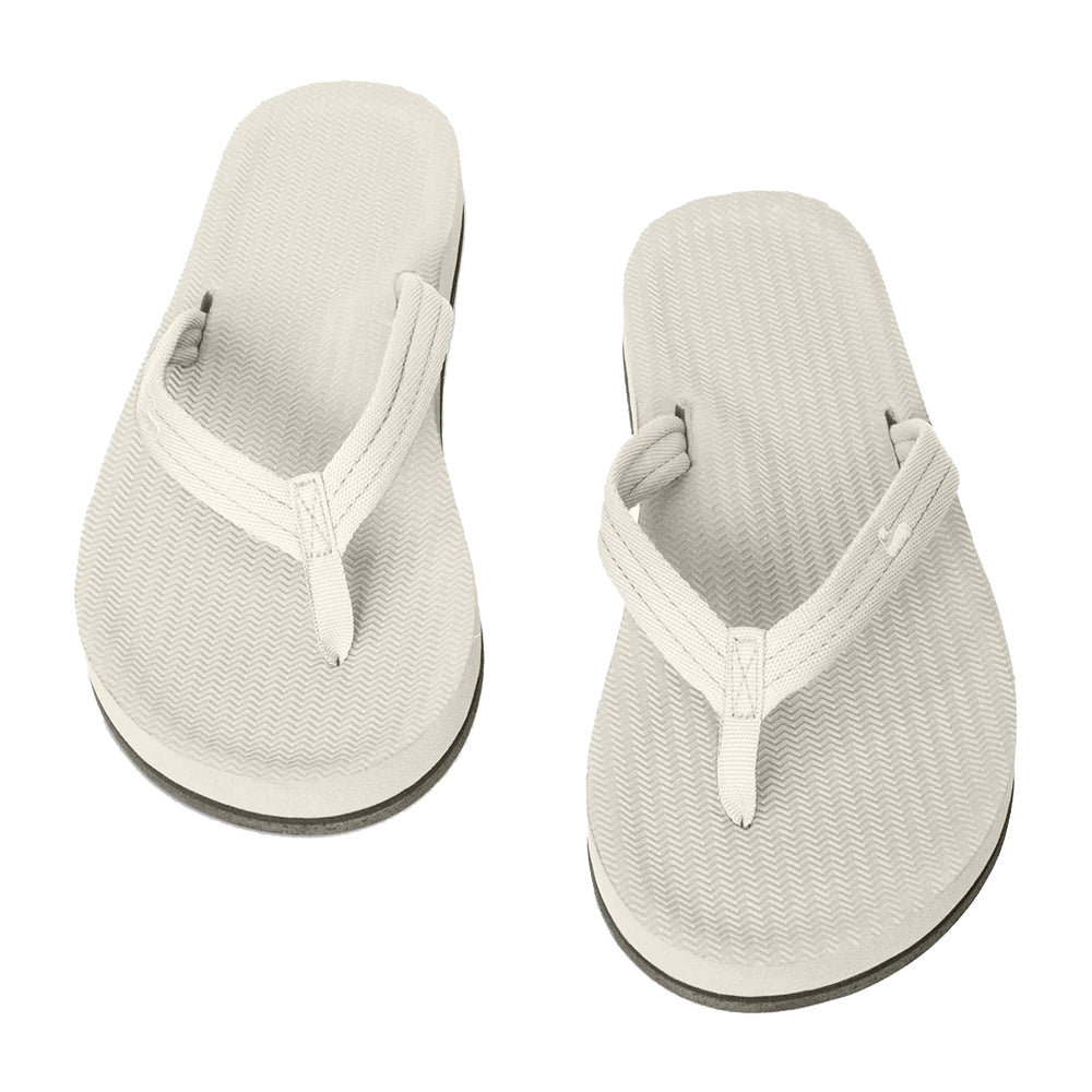Indosole - Womens Flip Flops - Easy Living - Sea Salt Sandals Indosole