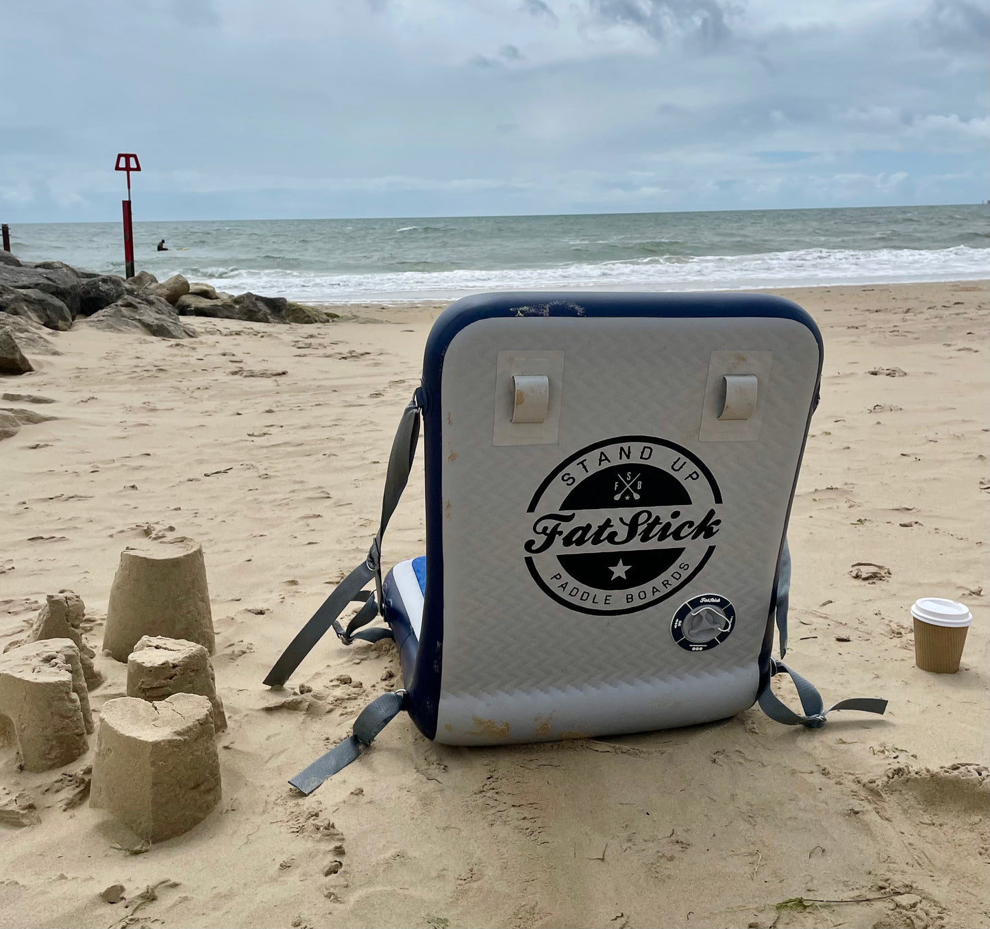 Adaptive Inflatable Paddle Board SUP Kayak Seat | Beach |Multi-Use Camping Chair FatStick Boards